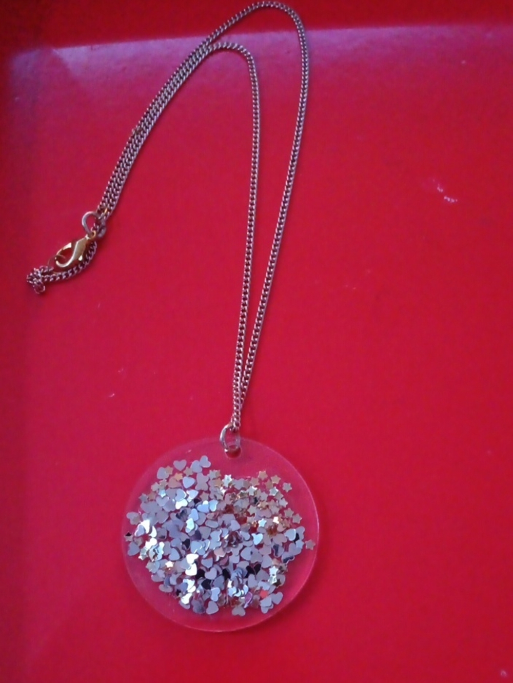Sparkle Disc Pendant